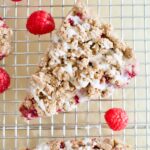 raspberry and cream scones