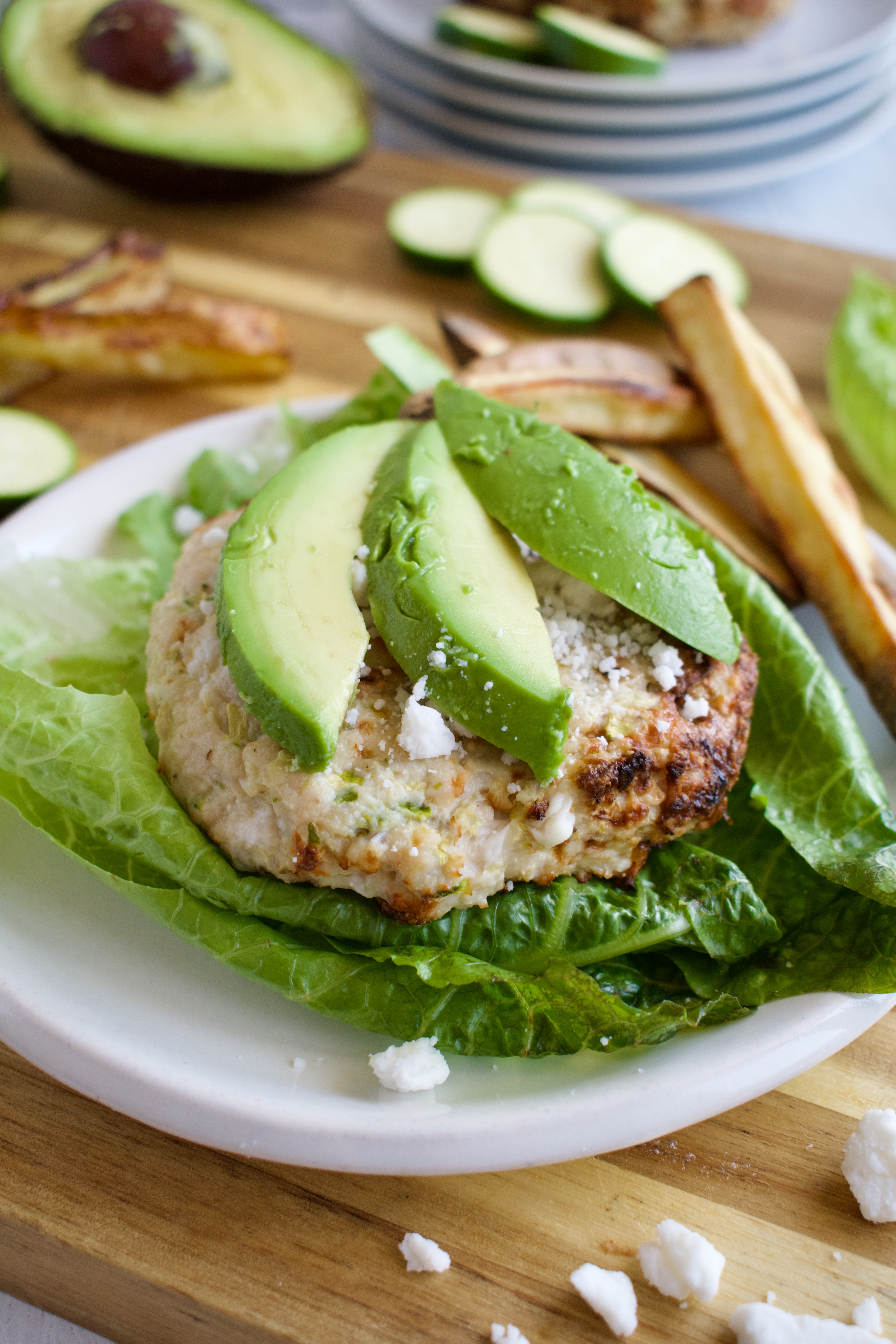 zucchini feta turkey burgers