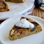 gluten free, dairy free, nut free fig cake