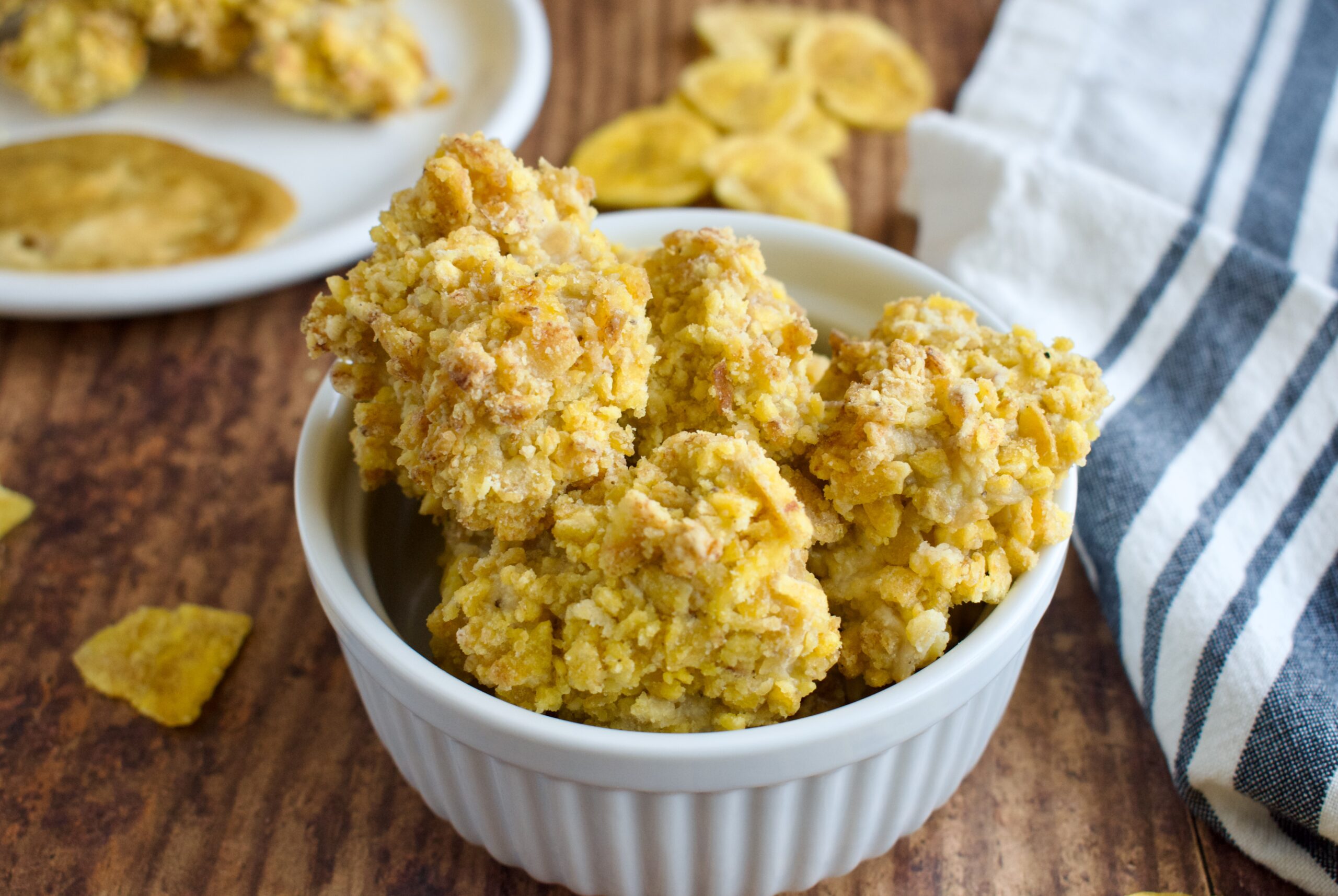 Air Fryer Paleo Popcorn Chicken (Gluten Free & Dairy Free)