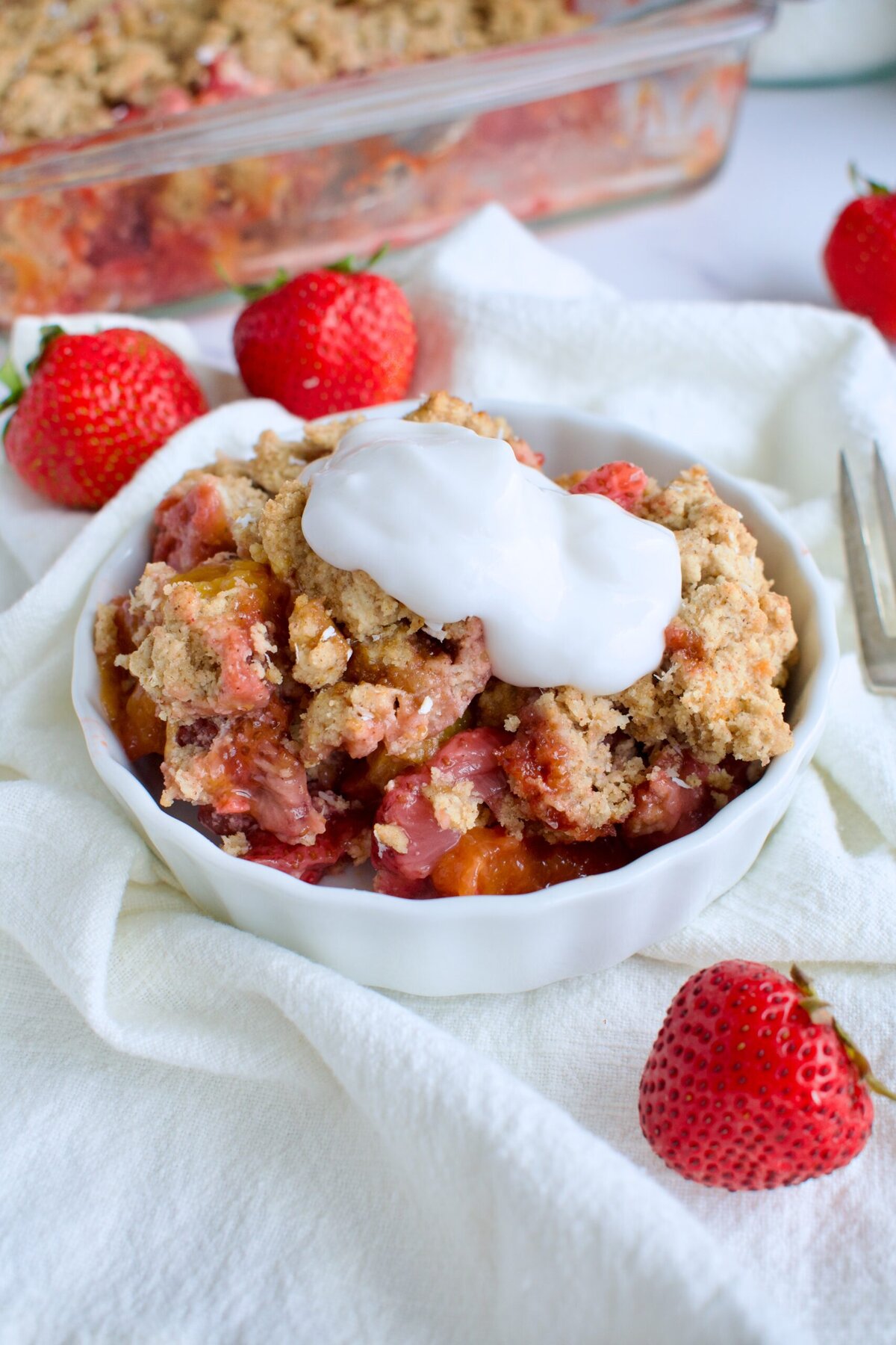 paleo fruit crumble