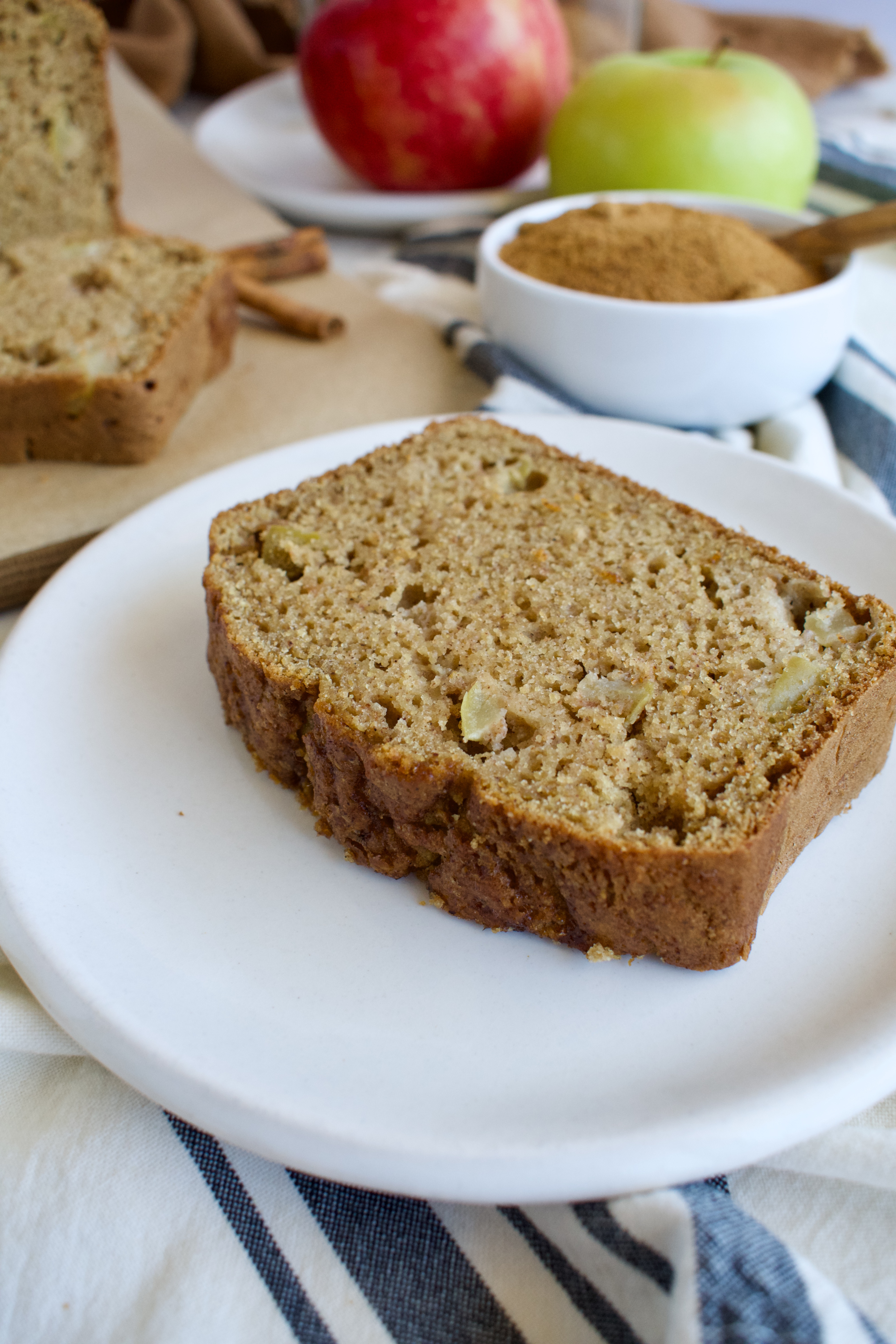 gluten free apple cinnamon bread