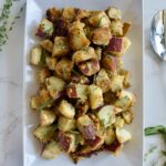 rosemary and thyme japanese sweet potatoes