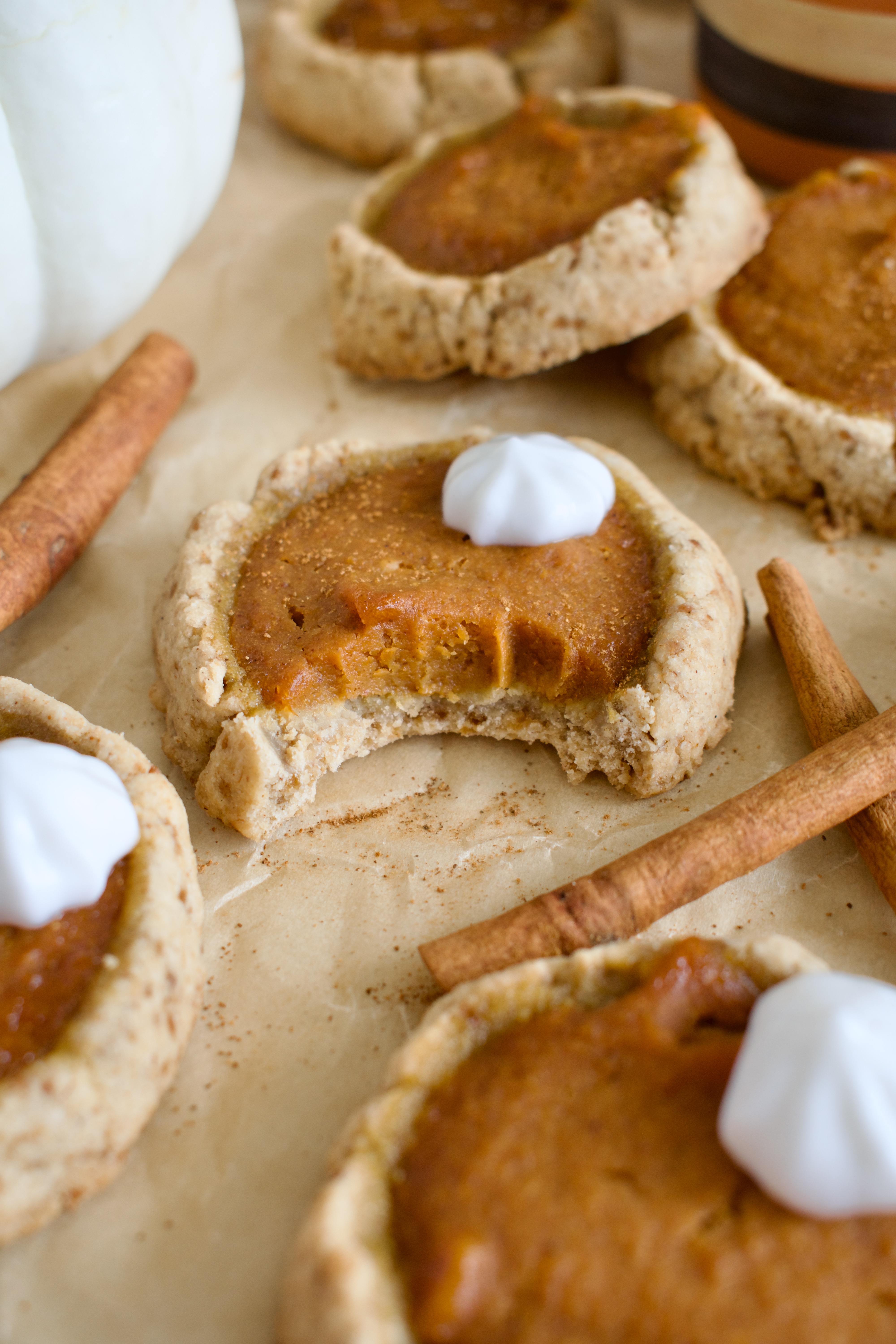 gluten free pumpkin pie cookies