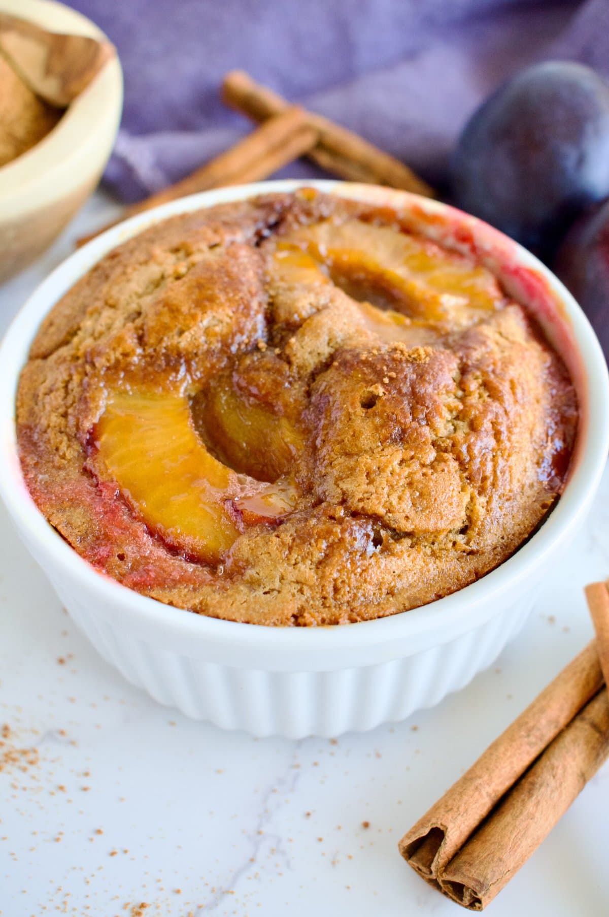 gluten free plum cake