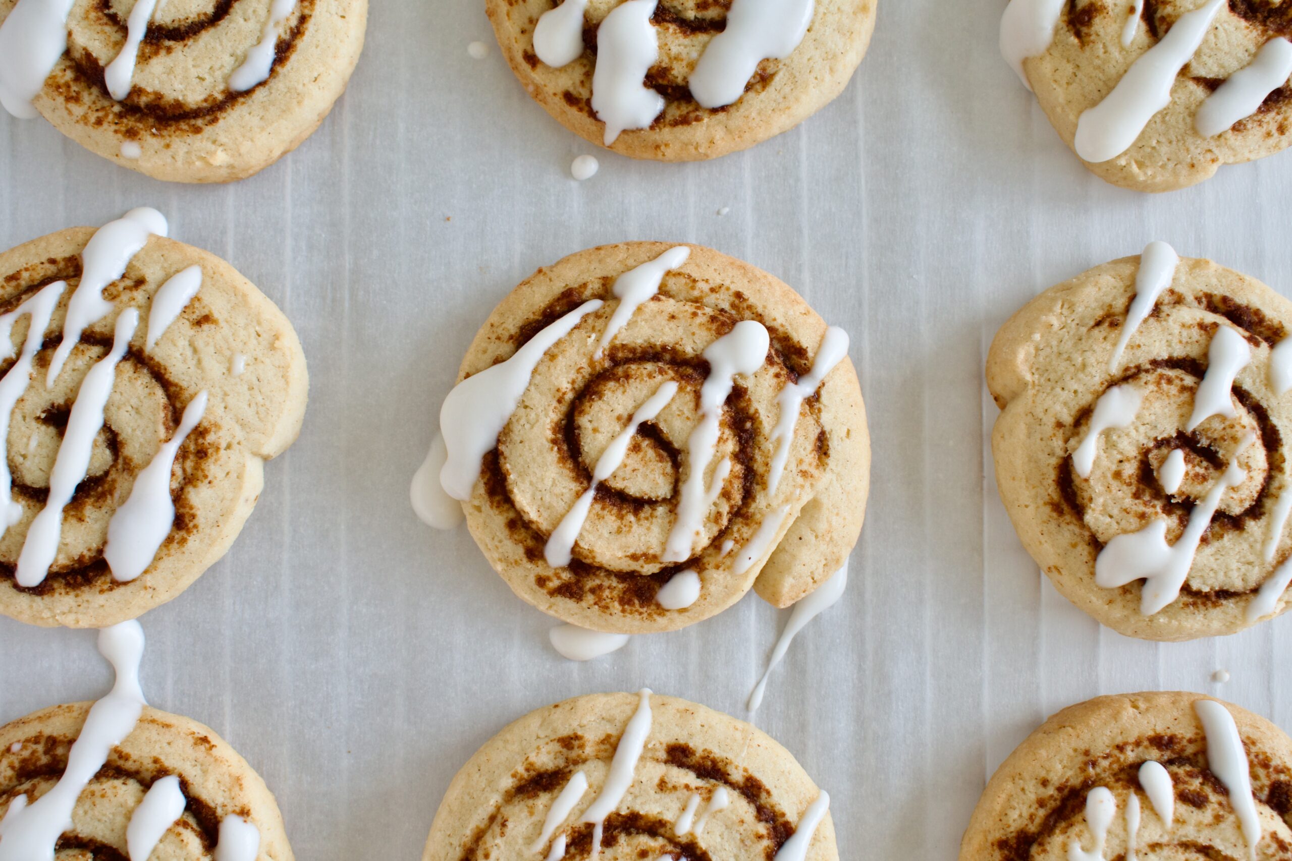 Gluten Free Cinnamon Roll Cookies (Dairy Free)