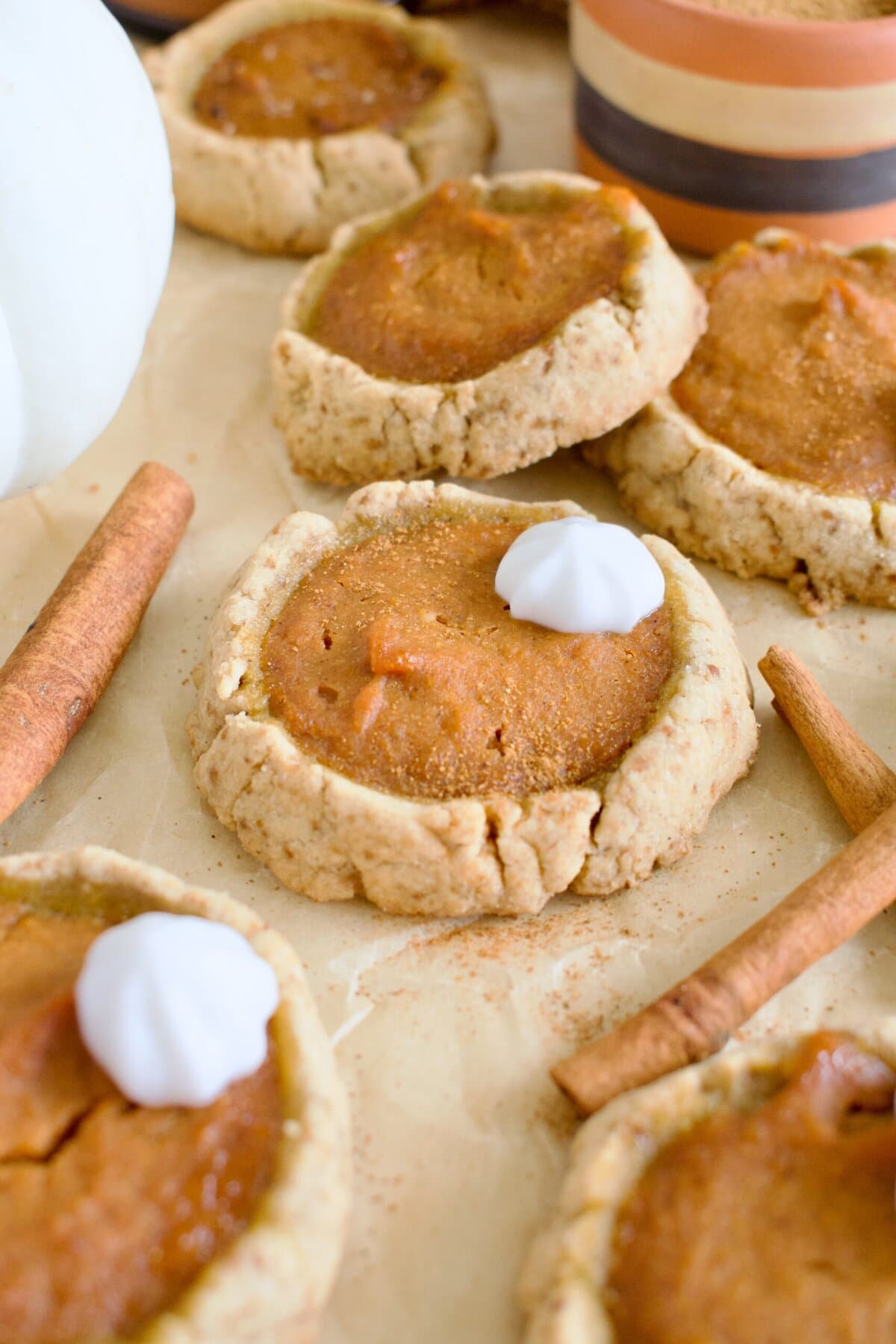 gluten free pumpkin pie cookies