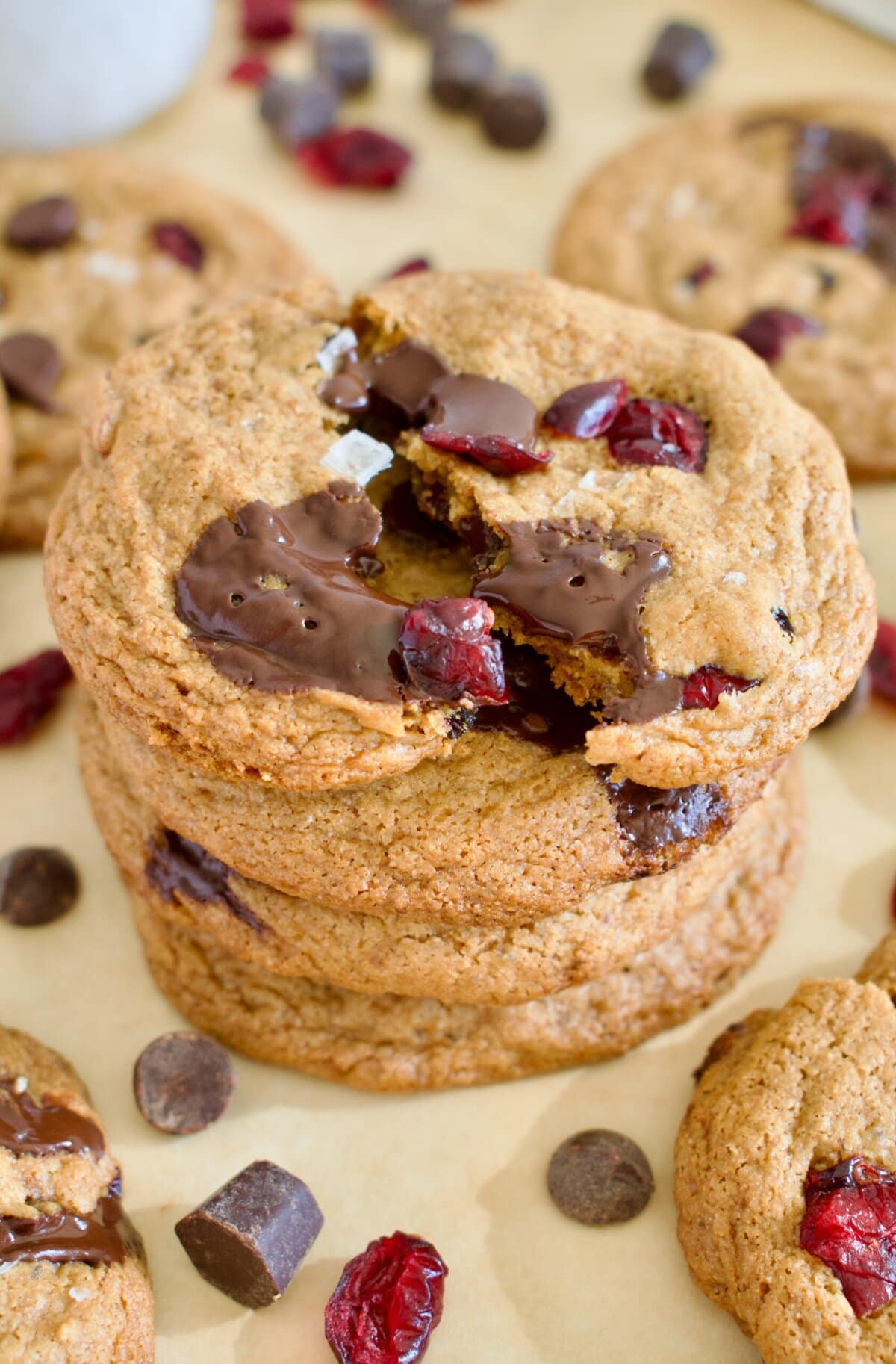 holiday cranberry cookies