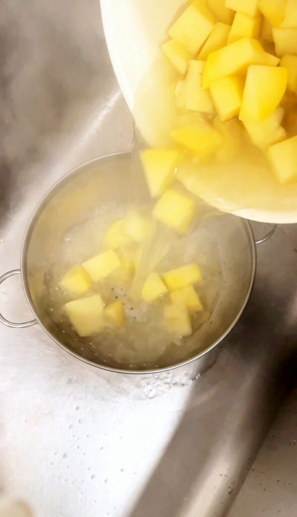 how to make rutabaga and sweet potato mash