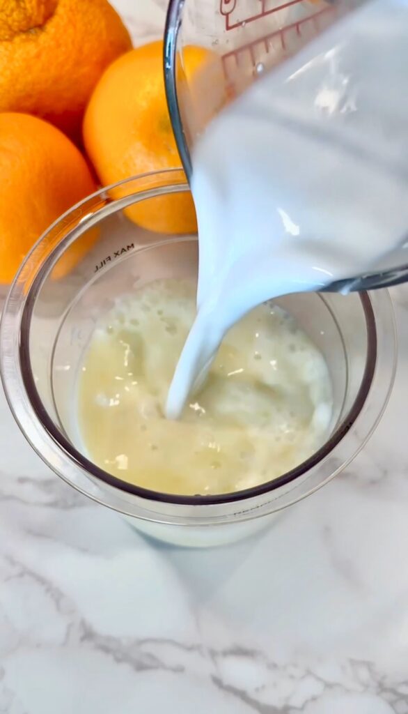 how to make vegan orange ice cream