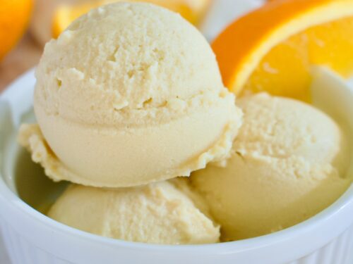 Ninja Creami Orange Creamsicle (Dairy Free) - Lemons N Lyme