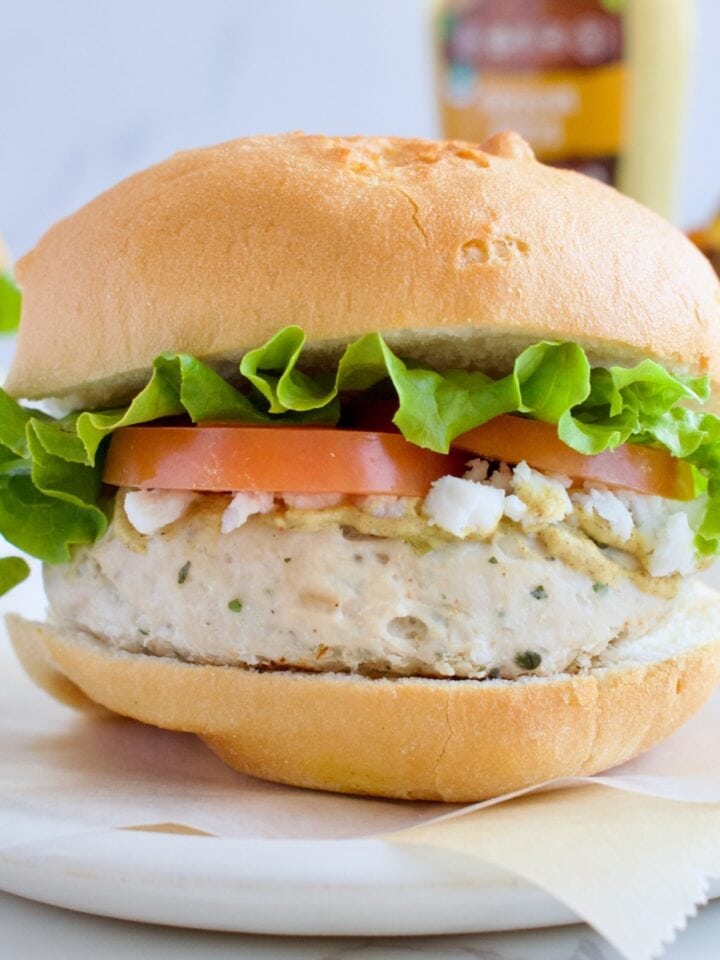 veggie turkey burger