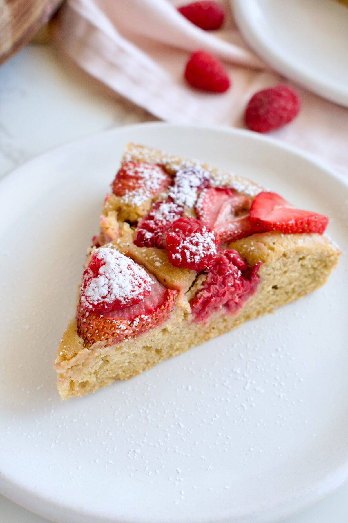 strawberry raspberry cake