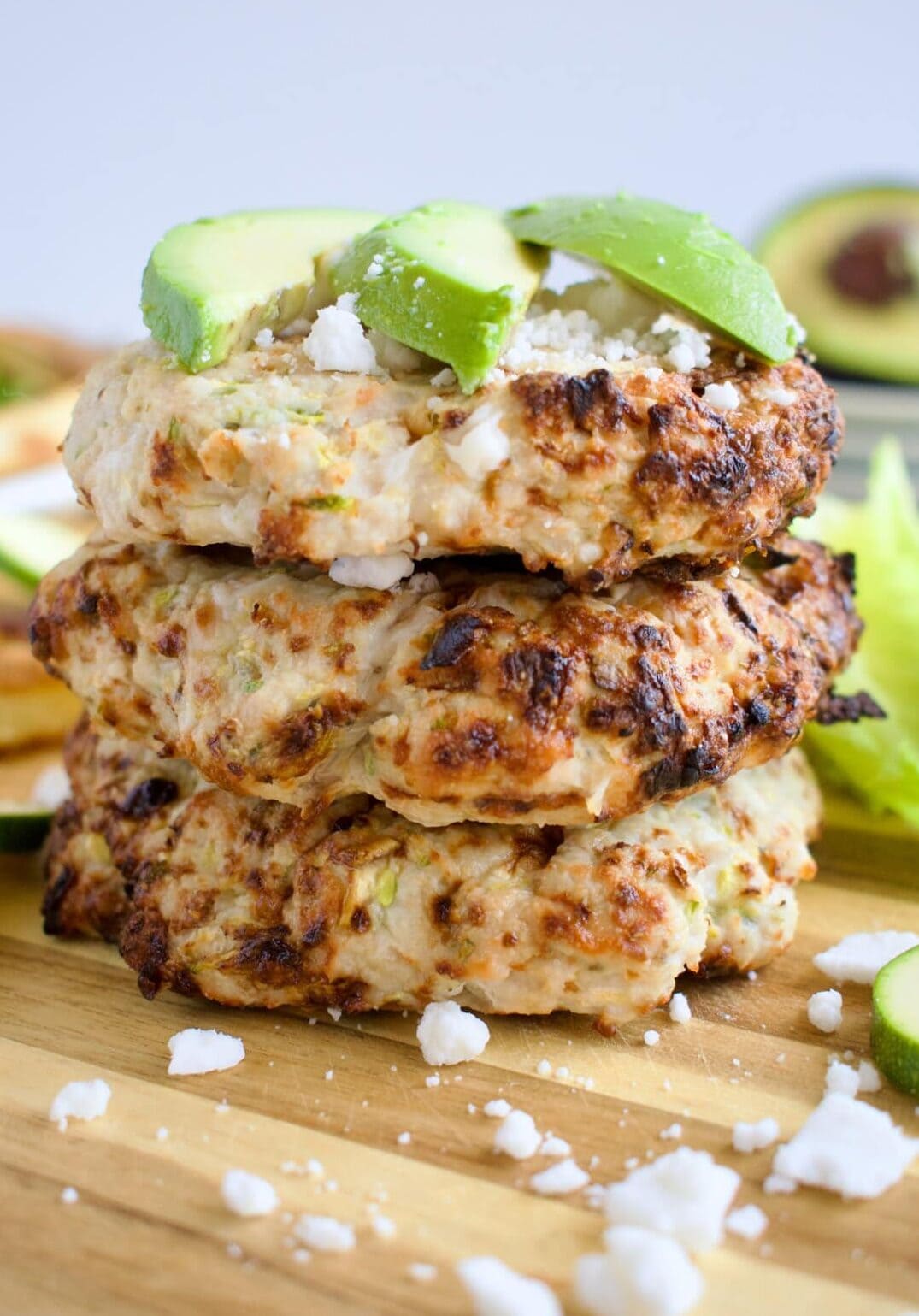 zucchini feta turkey burgers