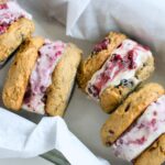 gluten free dairy free blackberry ice cream sandwiches