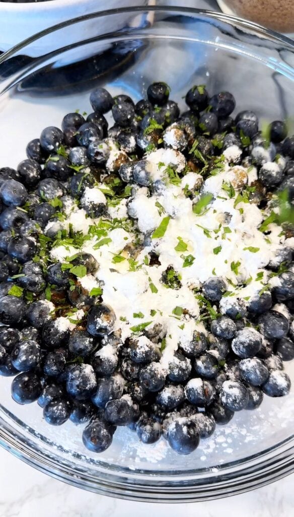 how to make blueberry cobbler