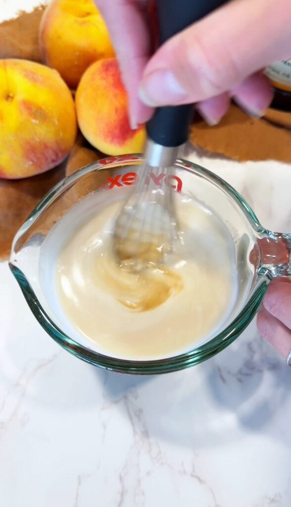 how to make ninja creamy peach ice cream