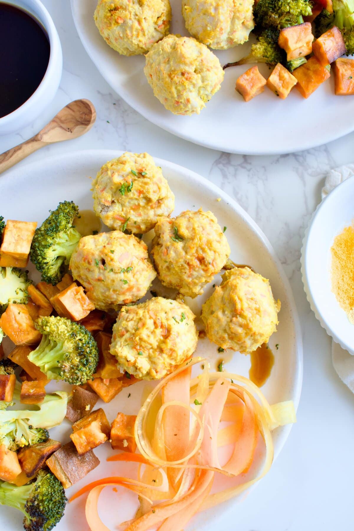 ginger turkey meatballs