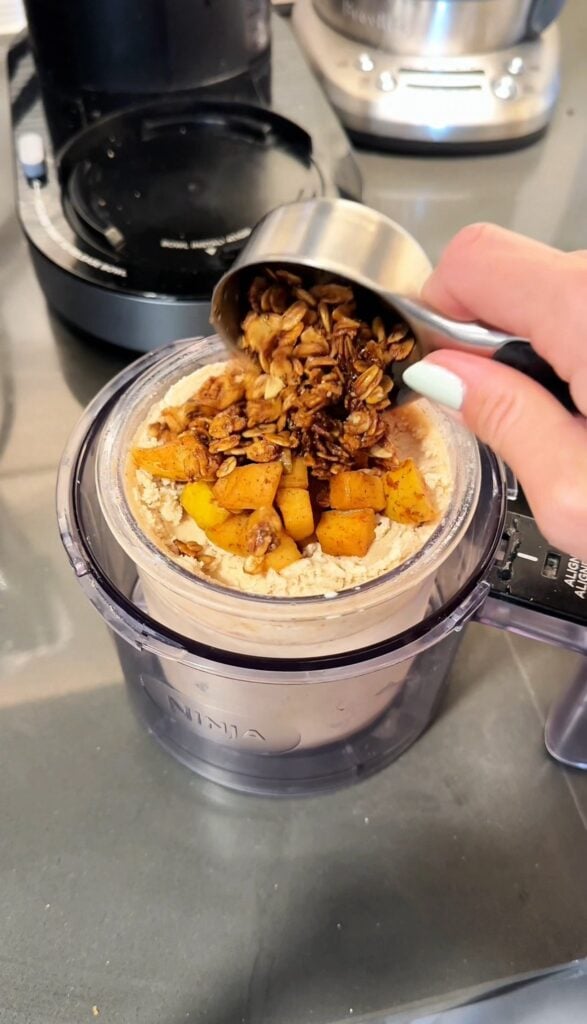 how to make gluten free apple crisp ice cream