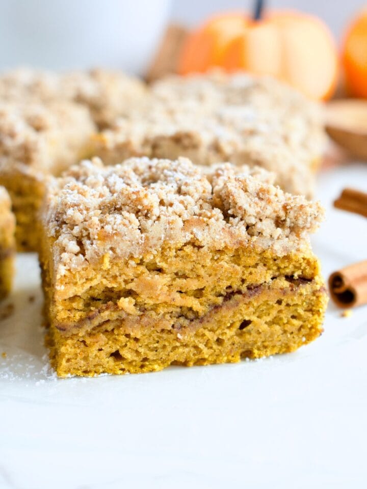 gluten free pumpkin coffee cake