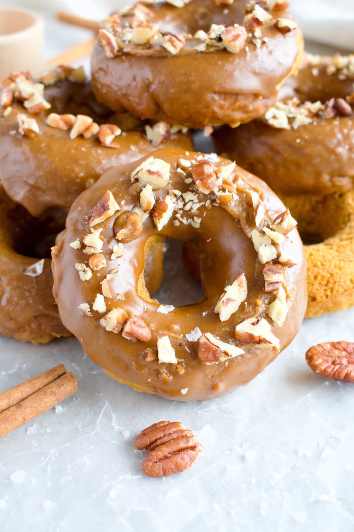 refined sugar free maple donuts