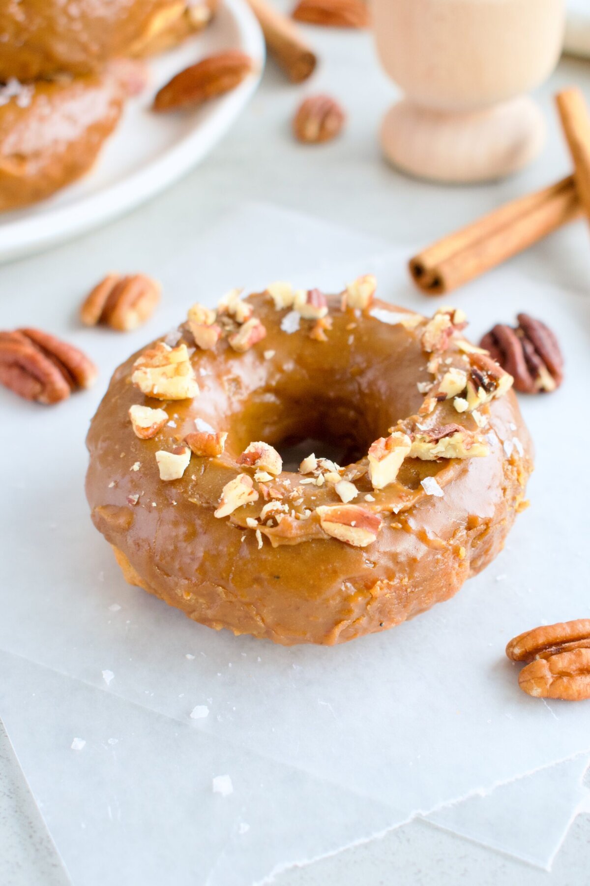 healthy baked sweet potato donuts