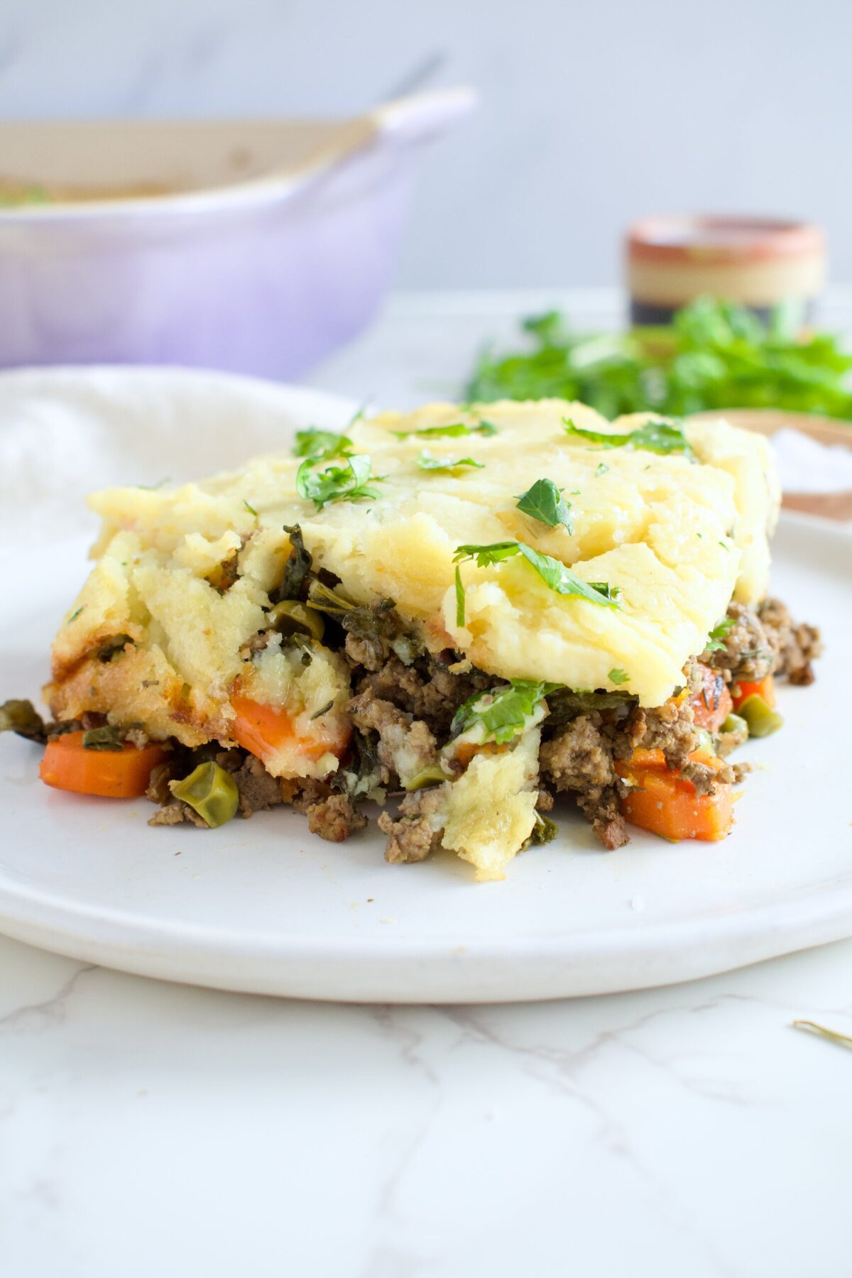 Paleo dairy free shepherd's pie