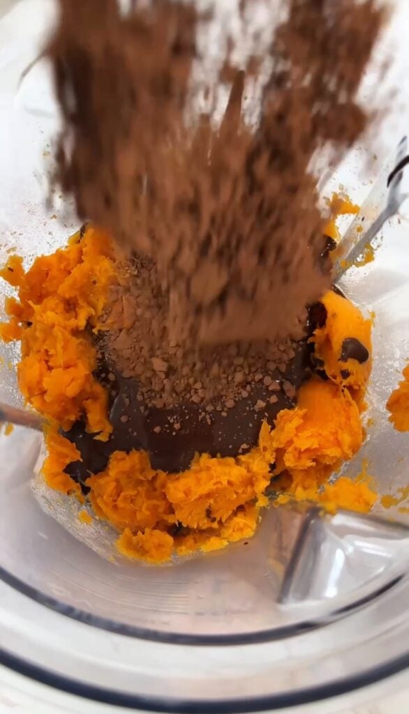how to make chocolate sweet potato frosting 