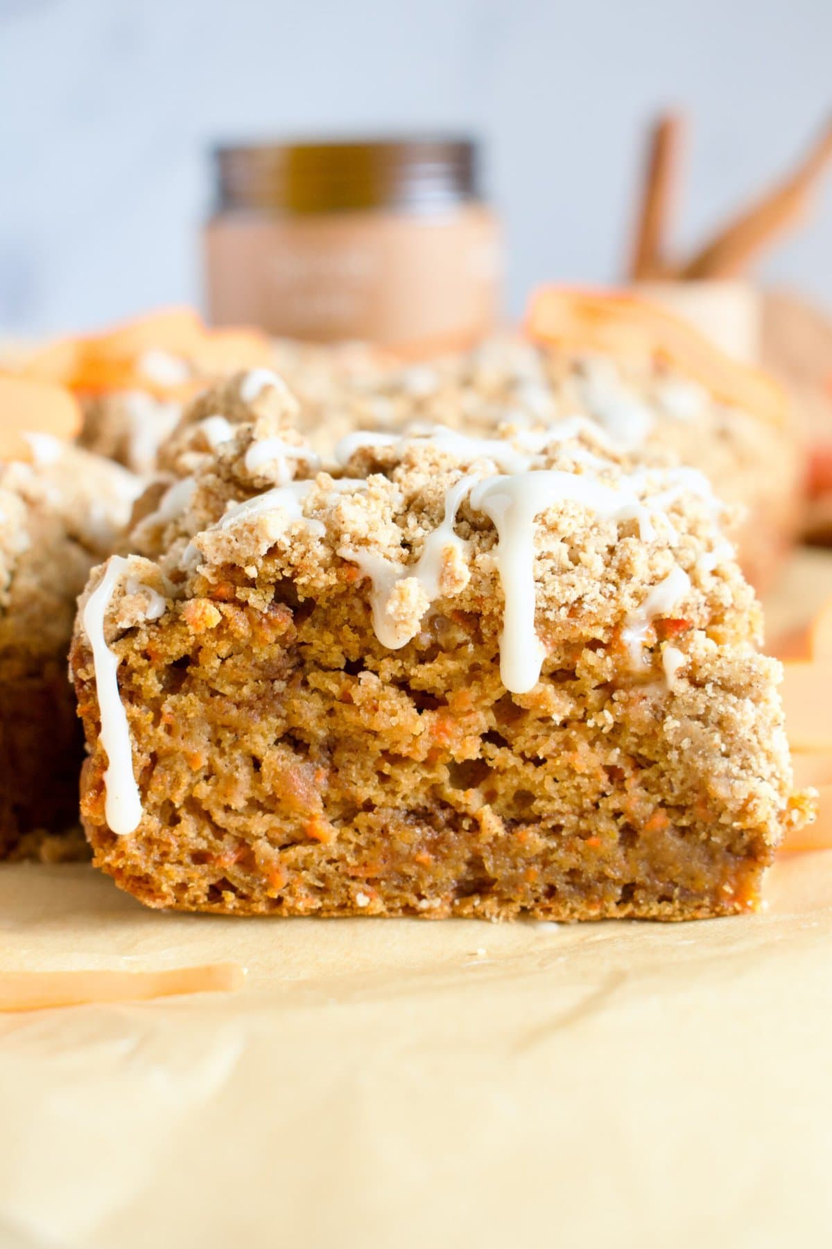 gluten free carrot coffee cake