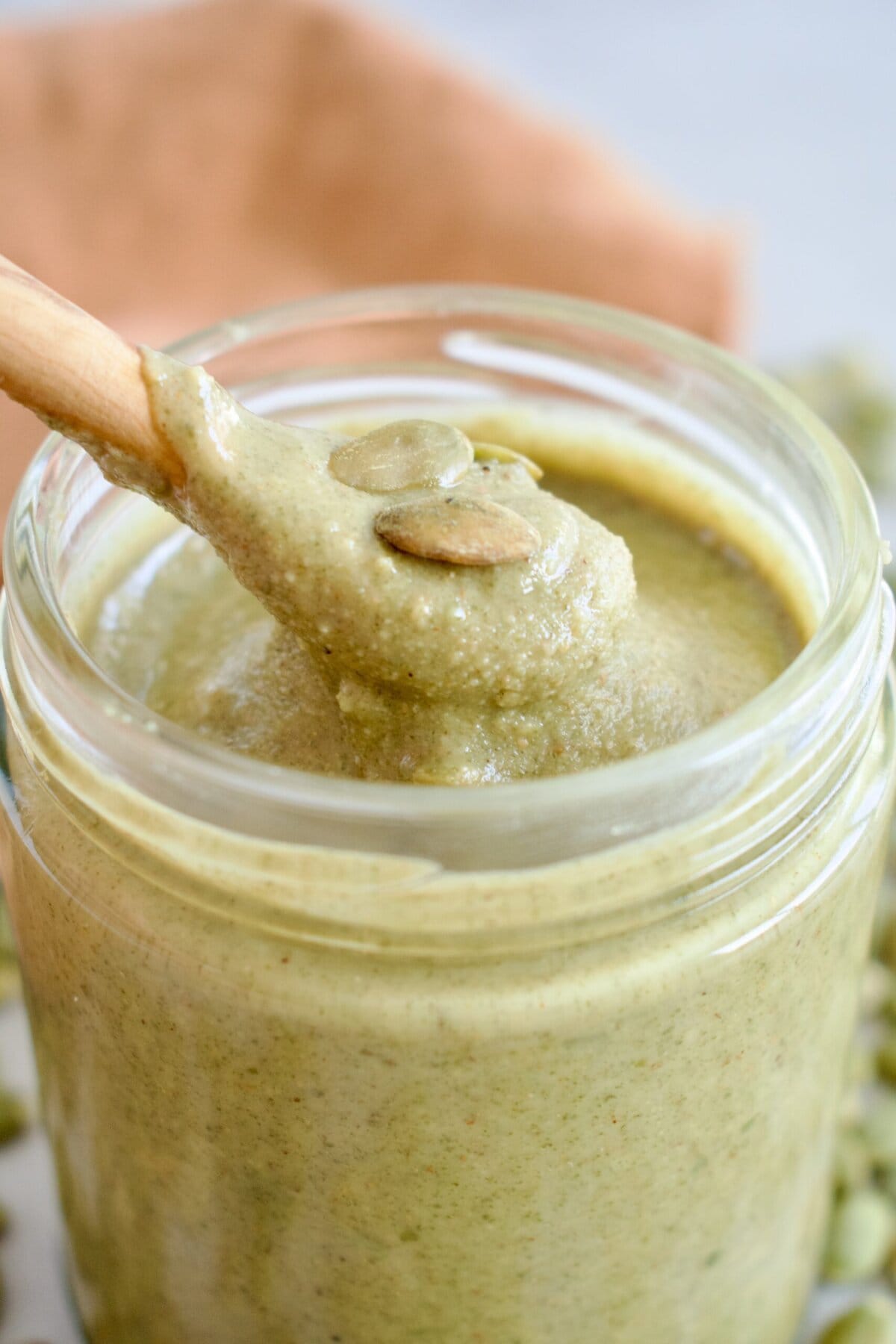 easy homemade pumpkin seed butter