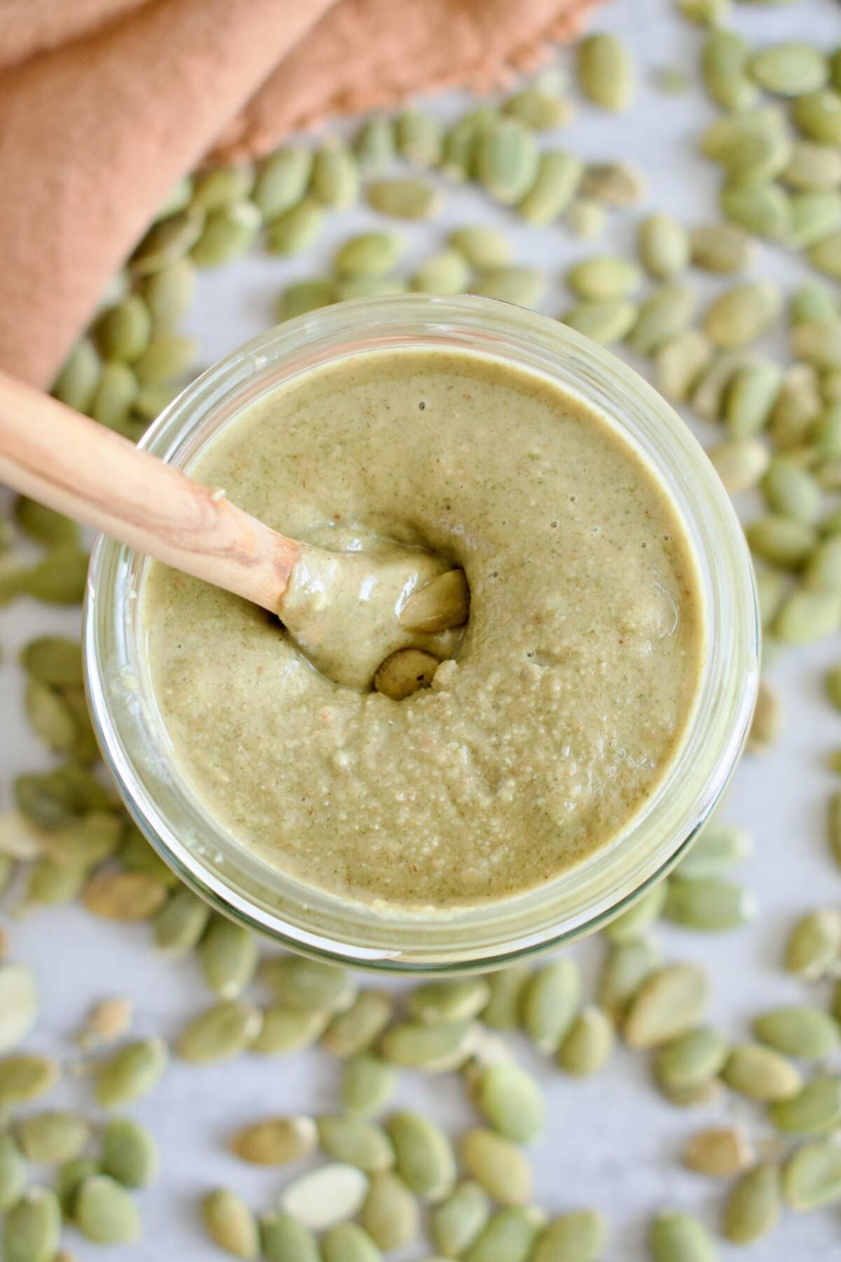 vegan pumpkin seed butter