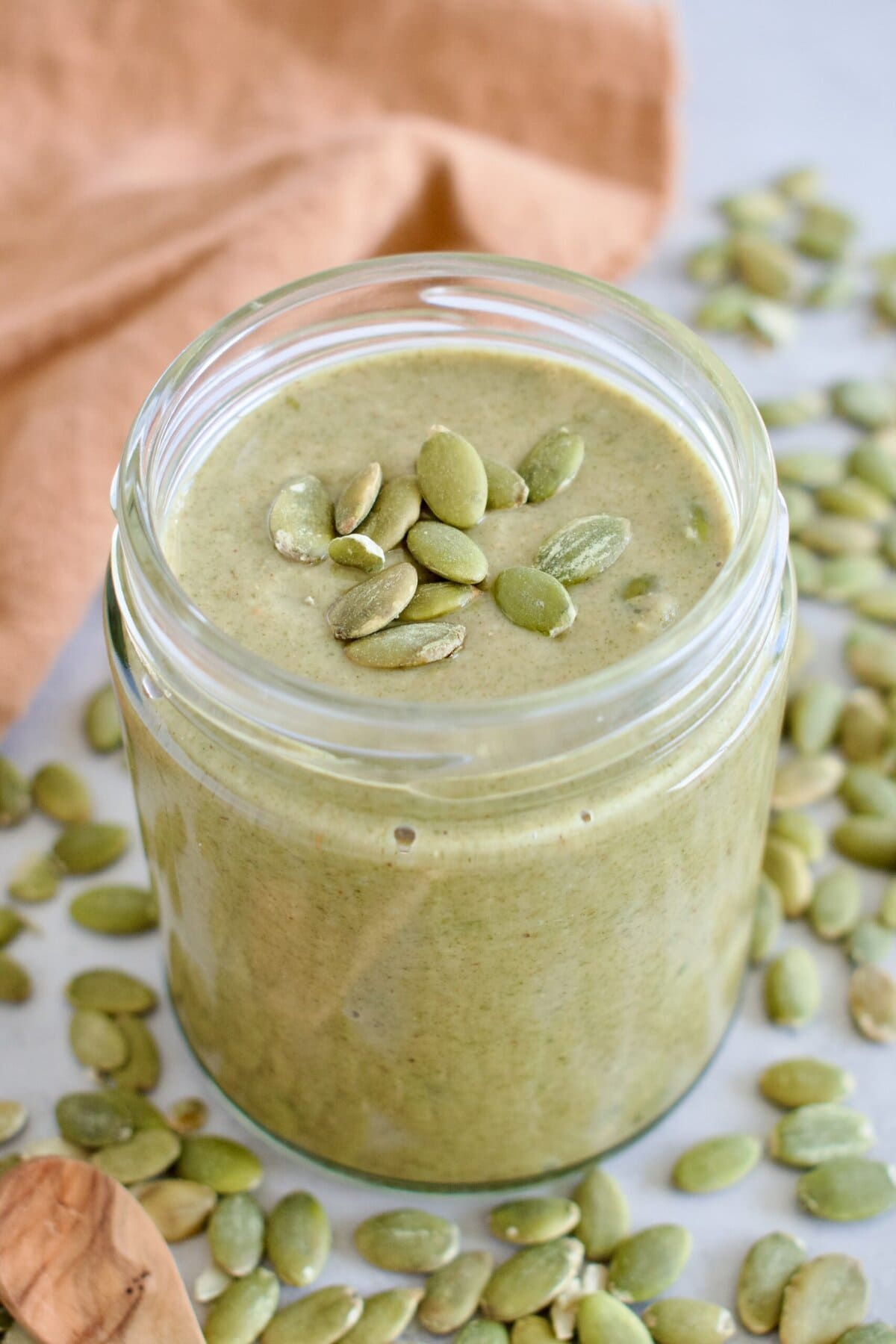 homemade pumpkin seed butter