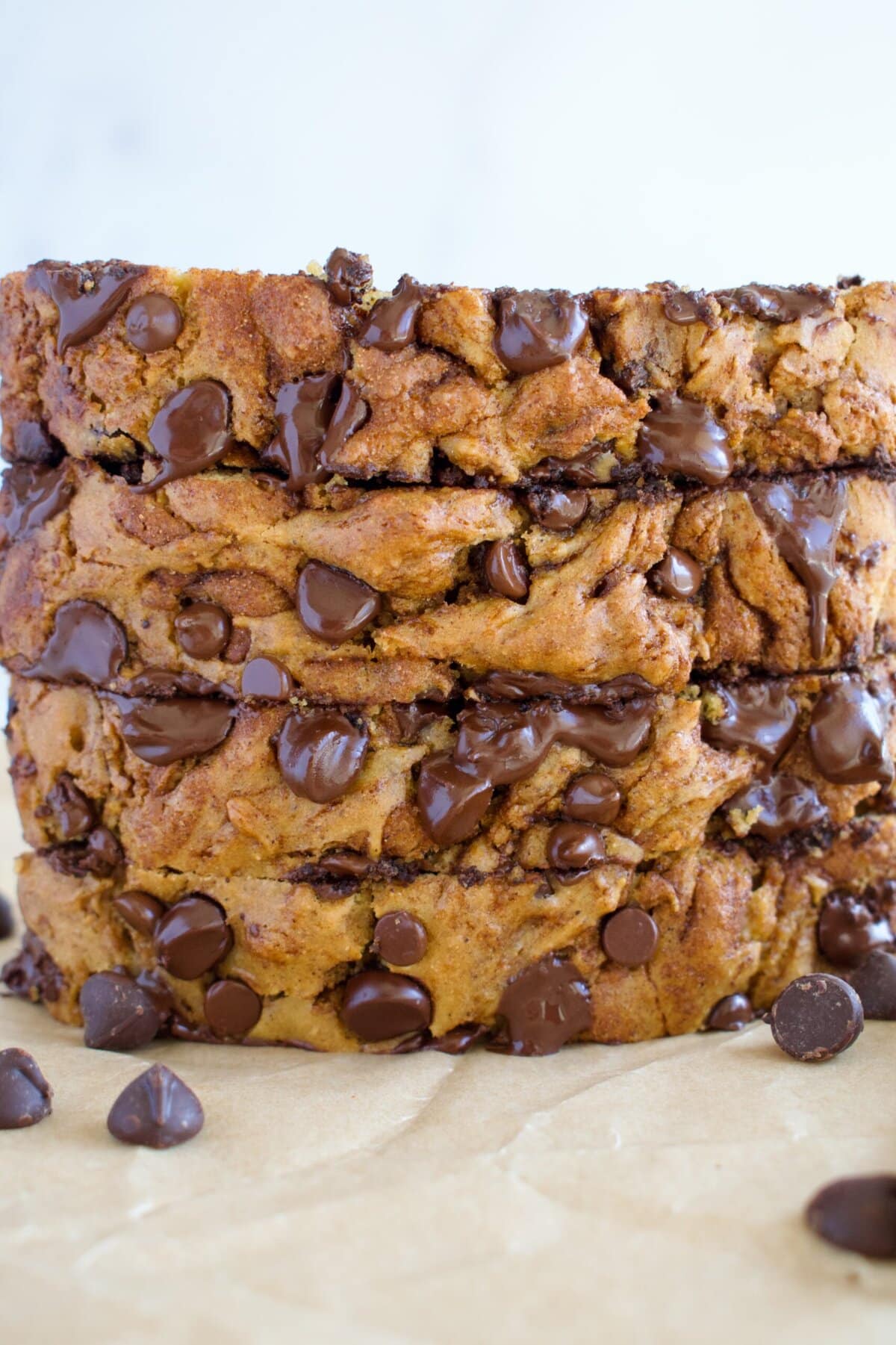 gluten free cinnamon chocolate chip bread