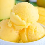 ninja creami mango sorbet