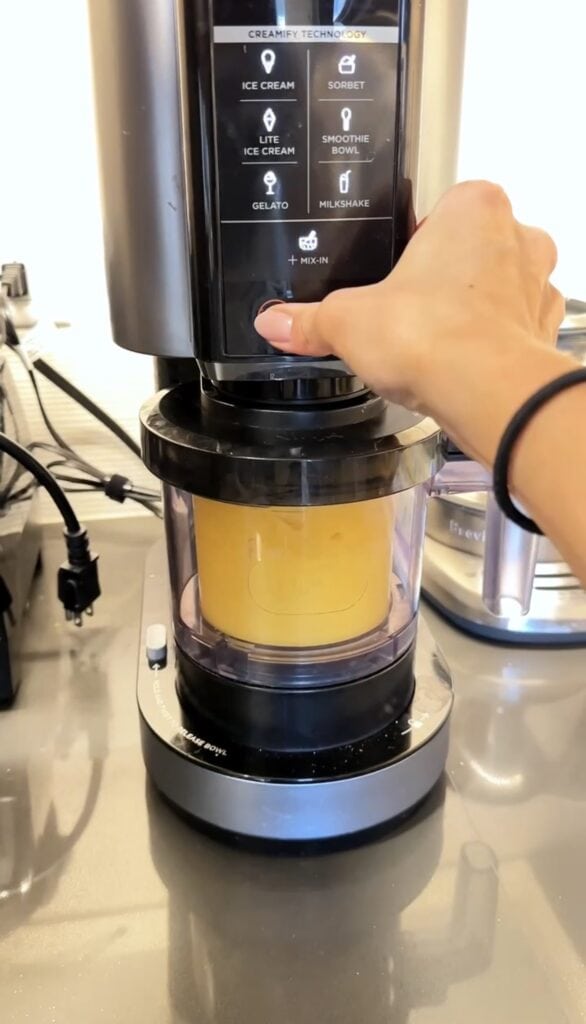 how to make ninja creami mango sorbet