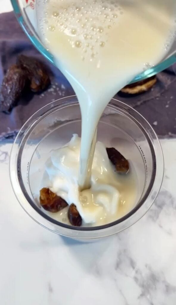 how to make vegan salted caramel ice cream