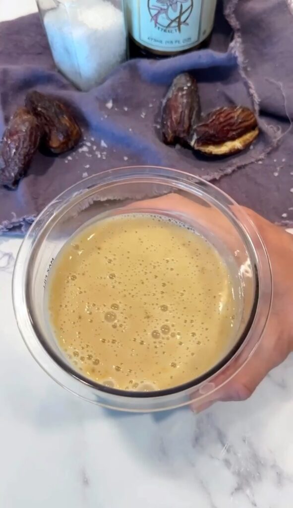 how to make ninja creami vegan salted caramel ice cream