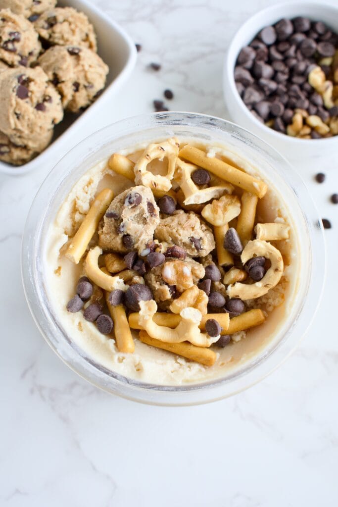gluten free dairy free loaded ice cream