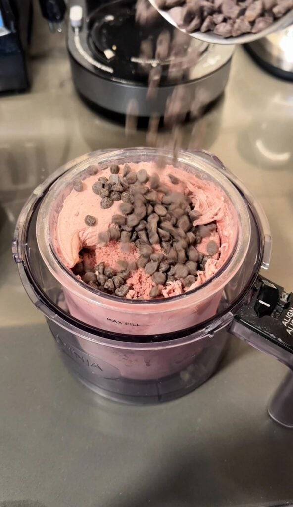 how to make dairy free chocolate chip cherry ice cream