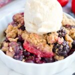 gluten free any fruit crumble