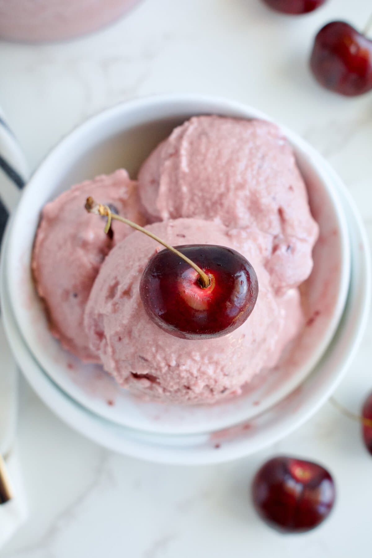 Ninja creami cherry ice cream